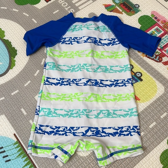 3-6 month one piece swimsuit. - Picture 3 of 3